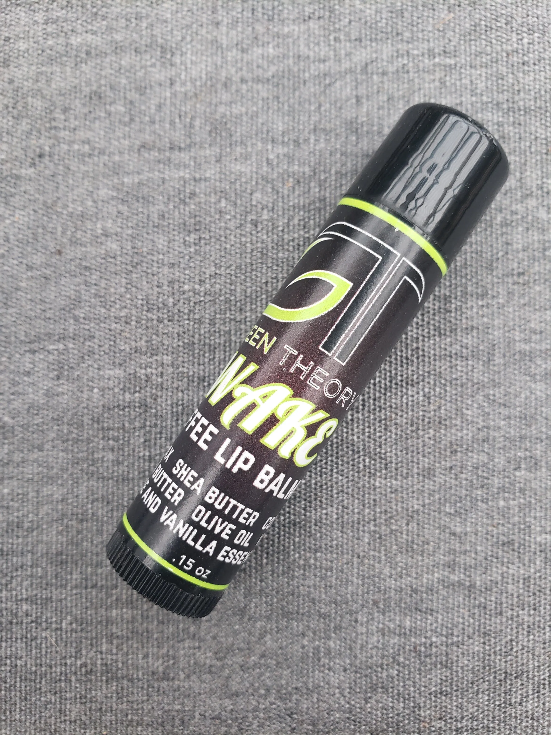 Wake All Natural Coffee and Vanilla Lip Balm