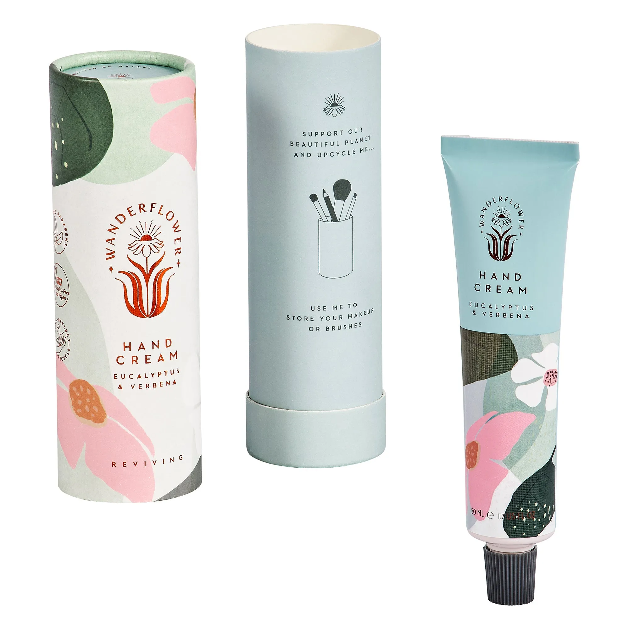 Wanderflower Reviving Hand Cream - Eucalyptus & Verbena