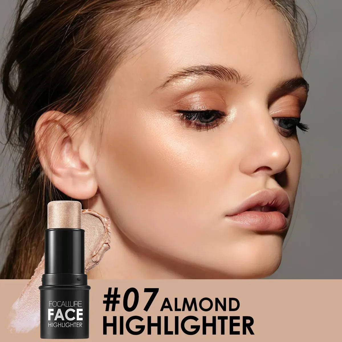 Waterproof Shimmer Face Stick – Bronzer, Highlighter, Contour