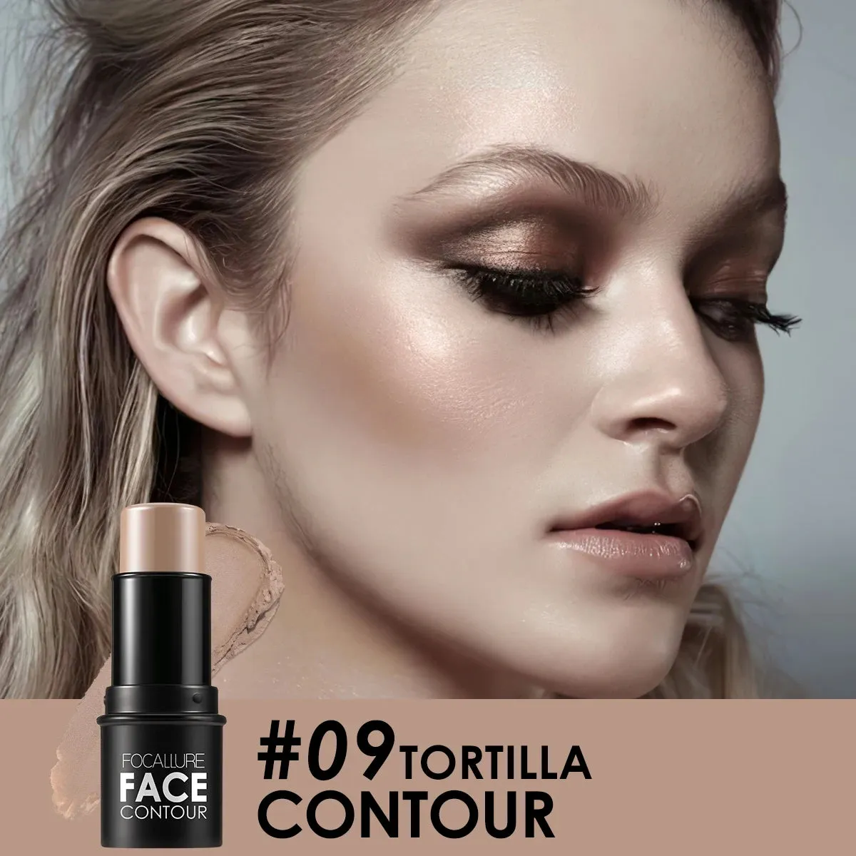 Waterproof Shimmer Face Stick – Bronzer, Highlighter, Contour