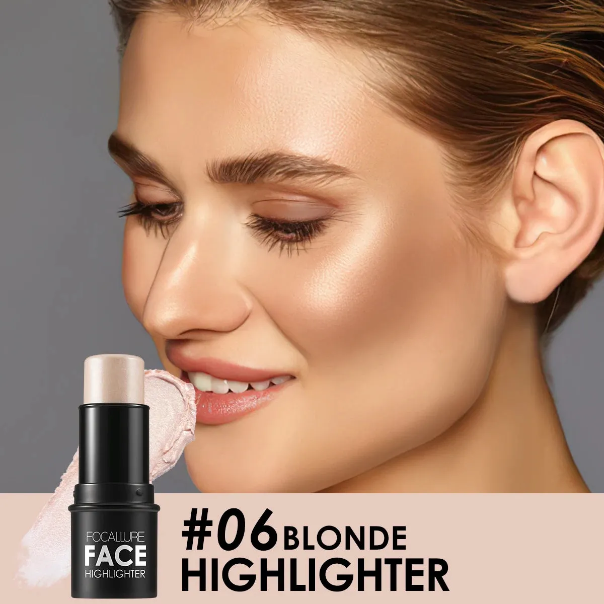 Waterproof Shimmer Face Stick – Bronzer, Highlighter, Contour