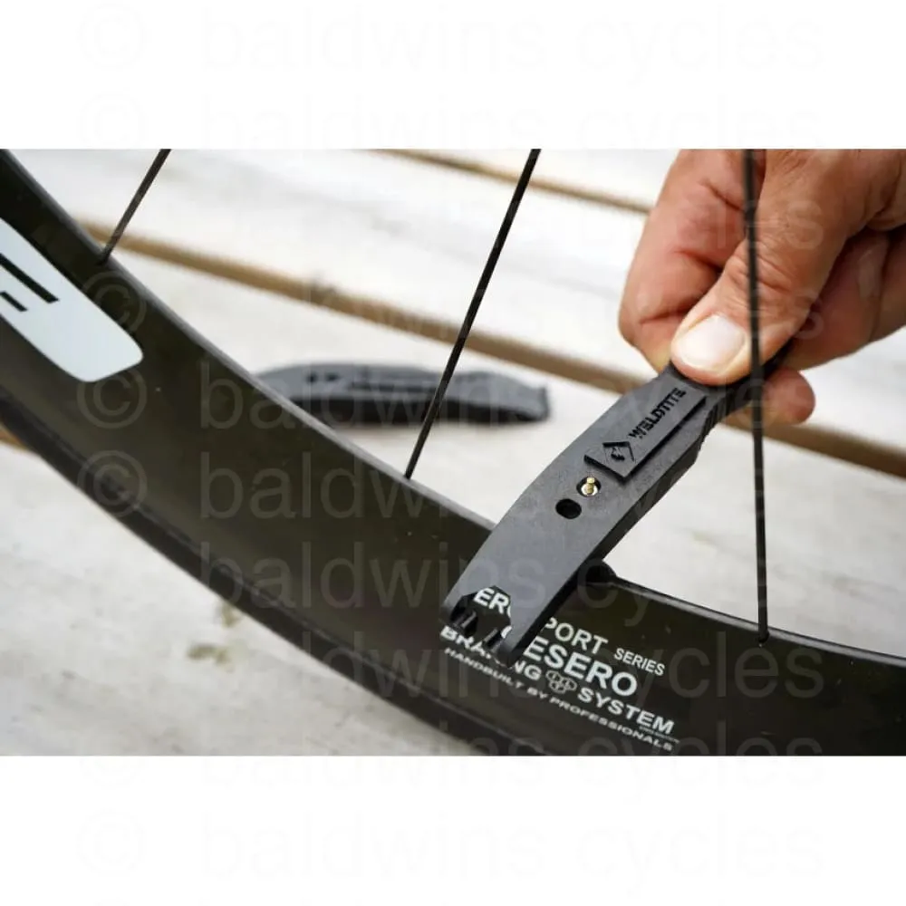 Weldtite Tyre Lever 2.0 Incl. Valve Core Remover (Pk/2)