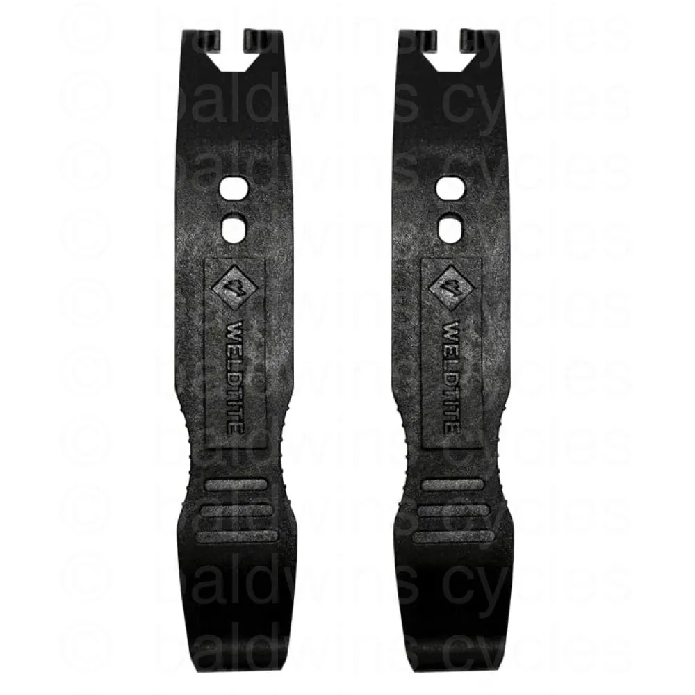 Weldtite Tyre Lever 2.0 Incl. Valve Core Remover (Pk/2)