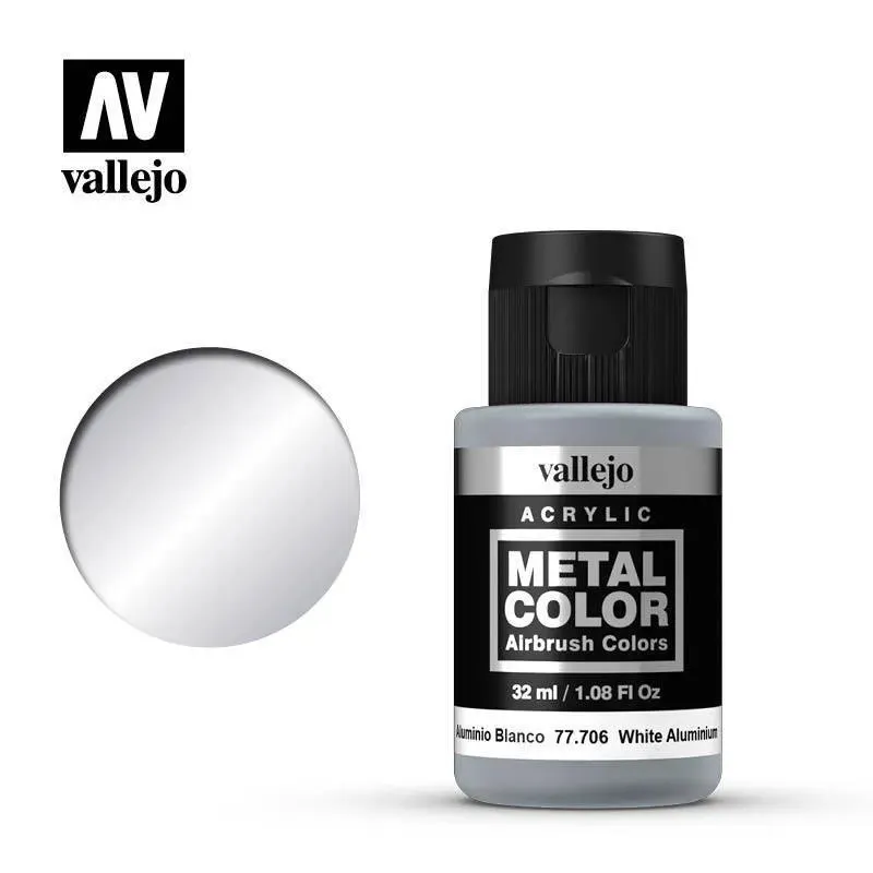 White Aluminium (Airbrush)