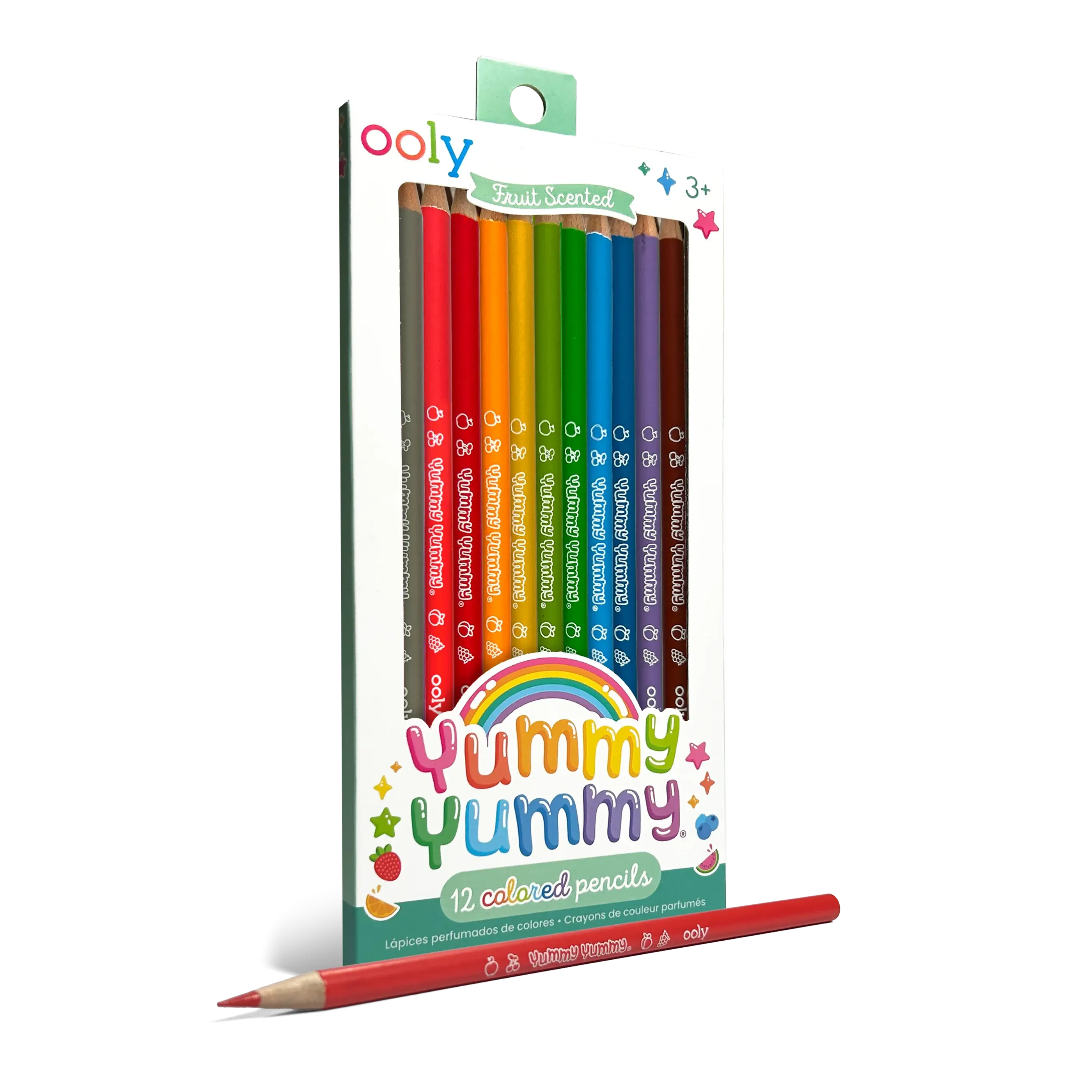 Yummy Yummy Fruit Scented Colored Pencils - Set of 12